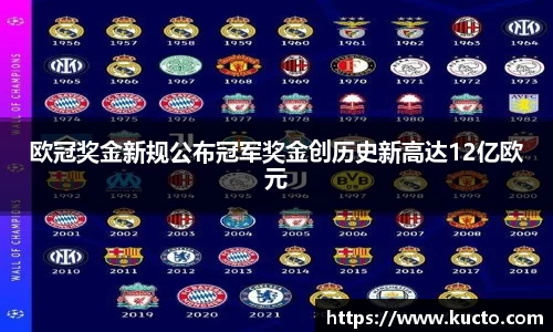 欧冠奖金新规公布冠军奖金创历史新高达12亿欧元